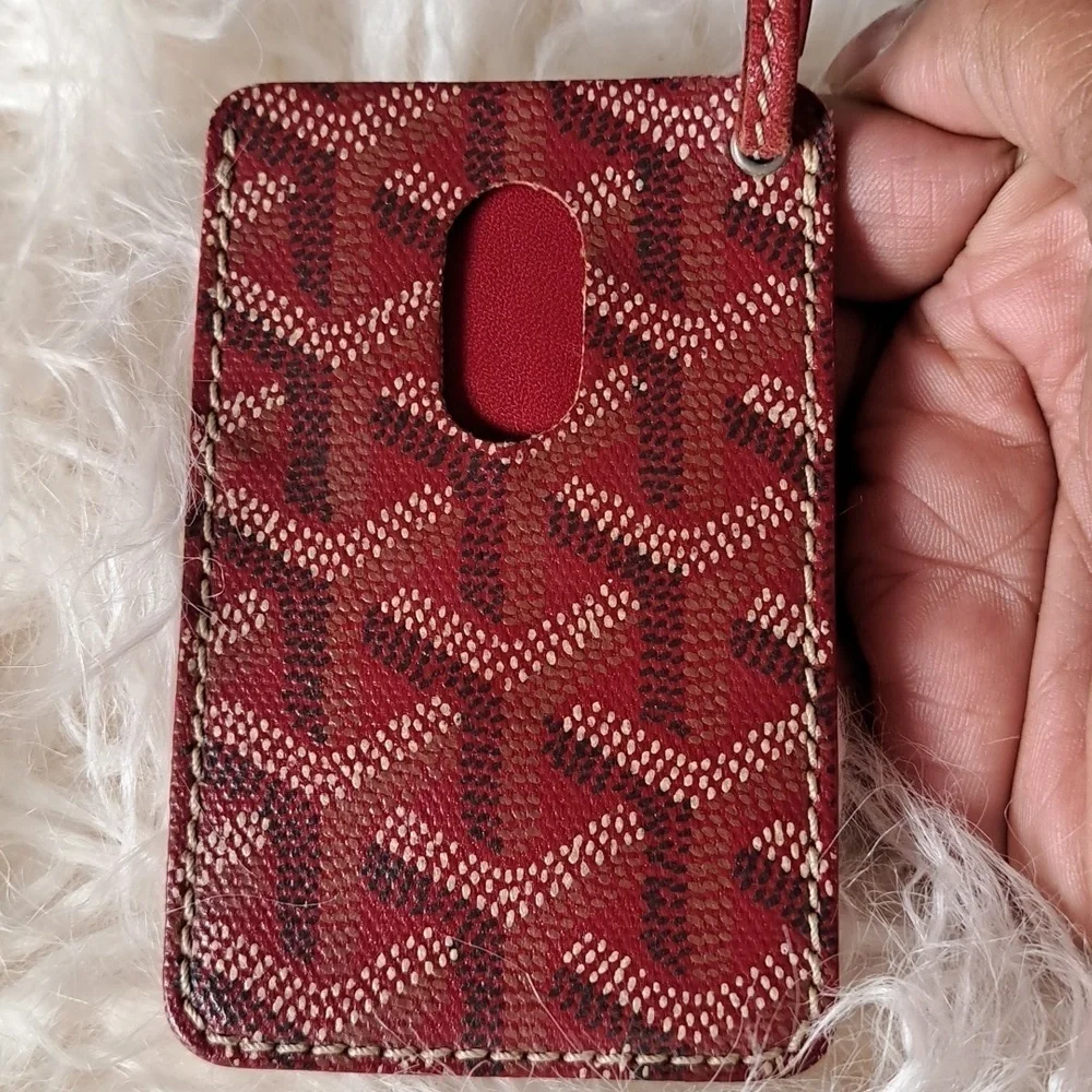 Goyard Goyardine Lanyard Card Holder